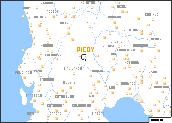 map of Picoy