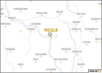 map of Picula