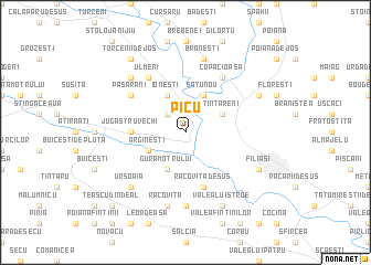 map of Picu