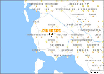 map of Pídhasos