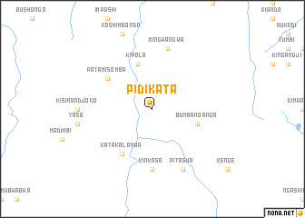 map of Pidi-Kata