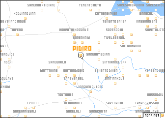 map of Pidiro