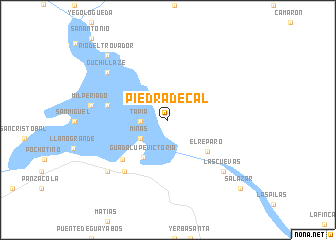 map of Piedra de Cal