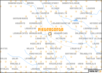 map of Piedra Gorda