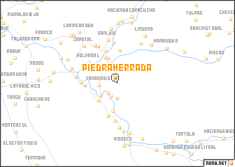 map of Piedra Herrada