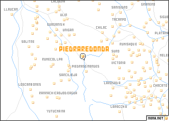 map of Piedra Redonda