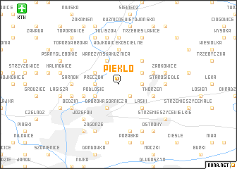 map of Piekło