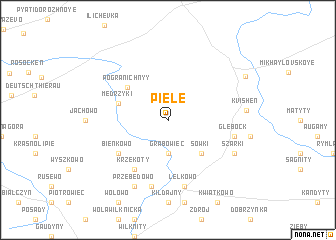 map of Piele
