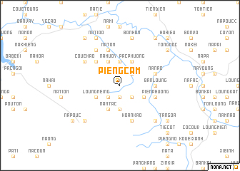 map of Pieng Cam