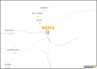 map of Pierce