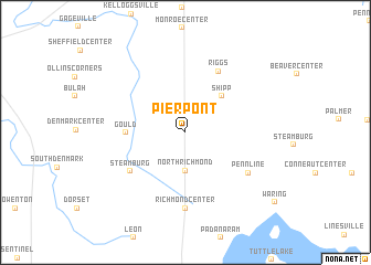 map of Pierpont
