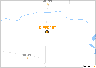 map of Pierpont