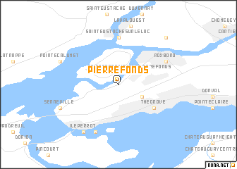 map of Pierrefonds