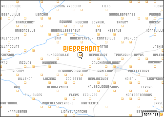 map of Pierremont