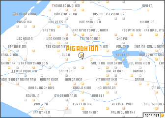 map of Pigádhion