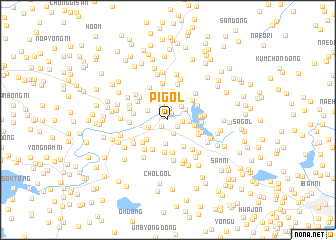 map of P\