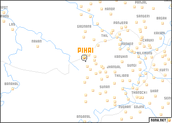 map of Pihāi