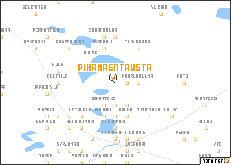 map of Pihamäentausta