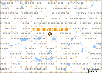 map of Pihimbiyagollewa