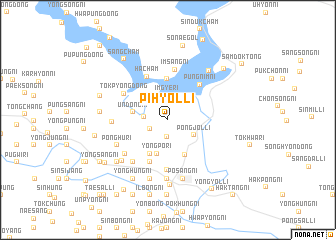 map of P\