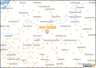 map of P\