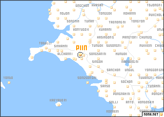 map of Piin