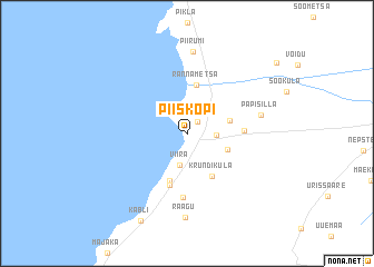 map of Piiskopi