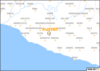 map of Pijeran