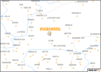 map of Pikakannu
