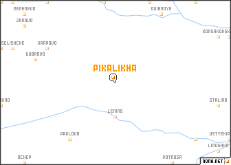 map of Pikalikha