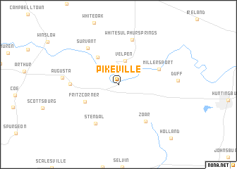 map of Pikeville