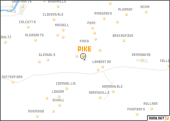 map of Pike