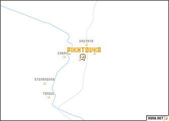 map of Pikhtovka