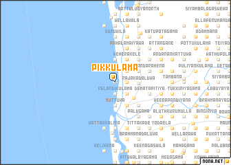 map of Pikkulama