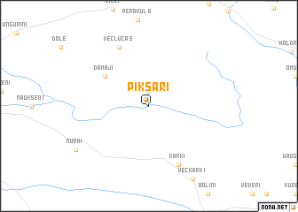 map of Piksāri