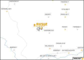 map of Piksur