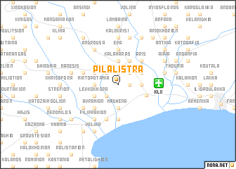 map of Pilalístra