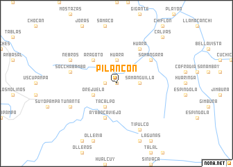 map of Pilancón
