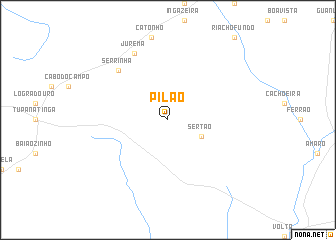 map of Pilão