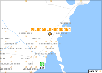 map of Pilar de la Horadada