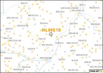 map of Pilareta