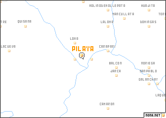 map of Pilaya