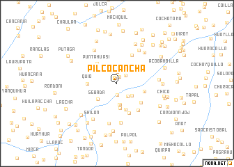 map of Pilcocancha