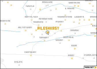 map of Pilesh\