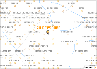 map of Pilgersdorf