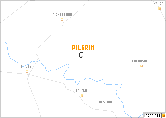 map of Pilgrim