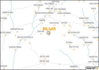 map of Pīlī Jīn