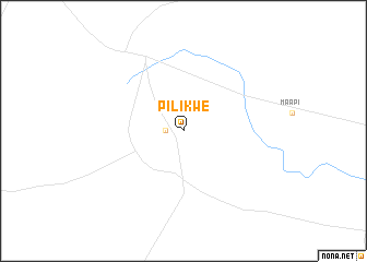 map of Pilikwe