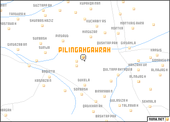 map of Pilingah Gawrah