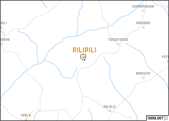 map of Pilipili
